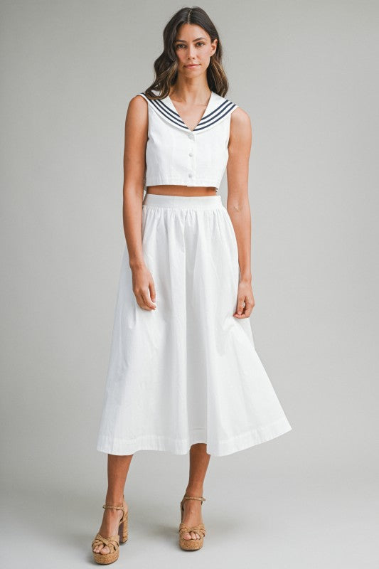 knee length dresses for ladies Camellia Two Piece Set main image 1