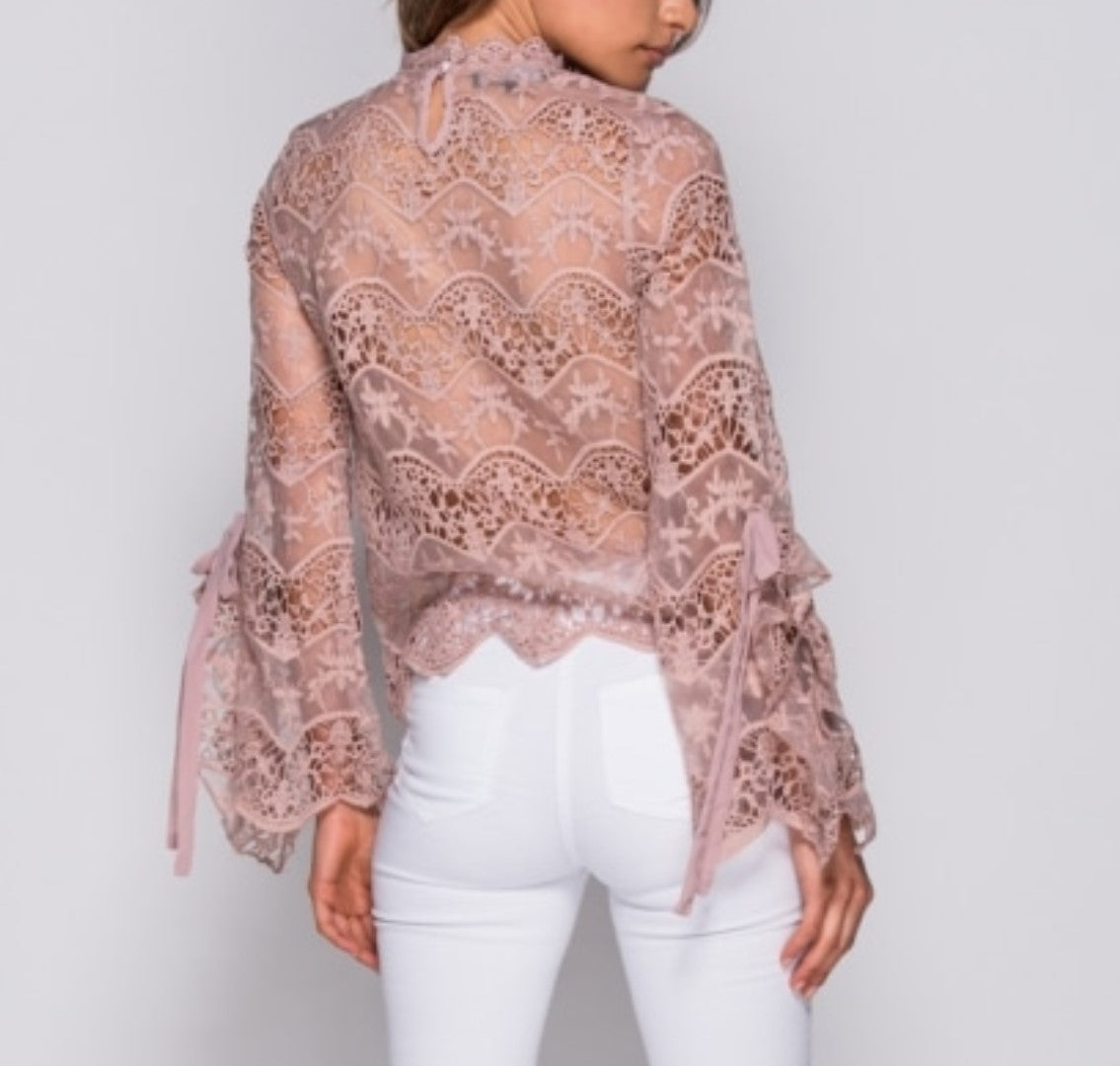 All over Lace Blouse