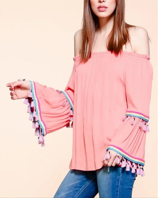 Very Boho Tunic with Tassle detail